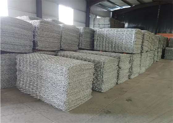200x100x50mm Gabionの網のバスケットは石造りのおりの鉄条網を美化する