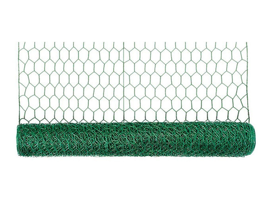 家禽のおりのための装飾的な50ft緑の金属の鶏の網の塀2.1mm ODM