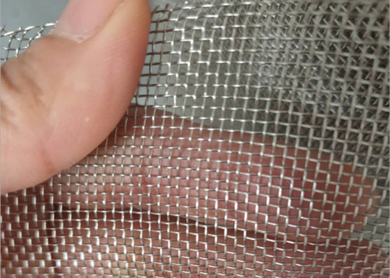 平織り0.02mm Dia 10mの長さの窓スクリーンの金網SS316の