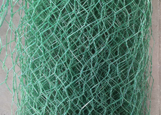 六角形の2.5mm Gabionの網のバスケットの50x60mm編まれた魚のおりの網