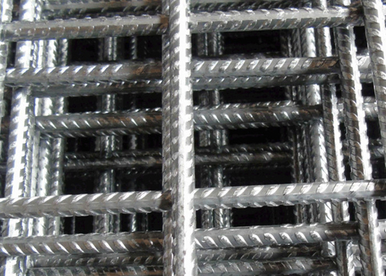 7mm 8mm 9mmの具体的な補強の溶接された金網は道の基盤のためにパネルをはめる