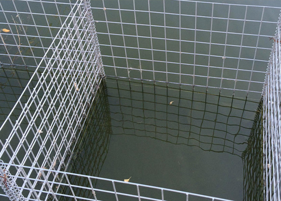 3m x 1m x 1mは河岸の保護のためにGabionの溶接された網電流を通した